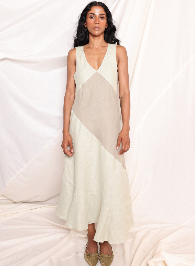 Aria Colour Block Dress