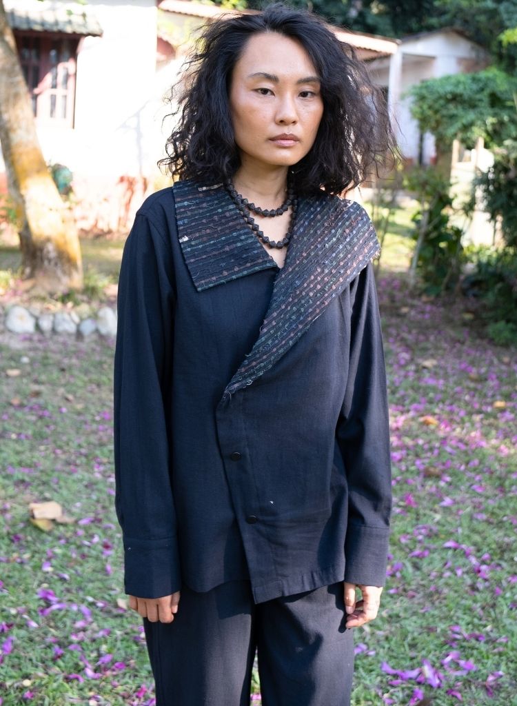 Black Green Arrow Shirt