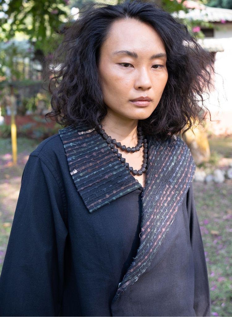 Black Green Arrow Shirt