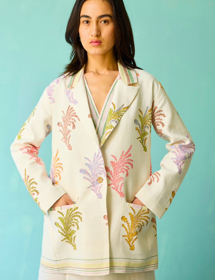 Arya Floral Blazer