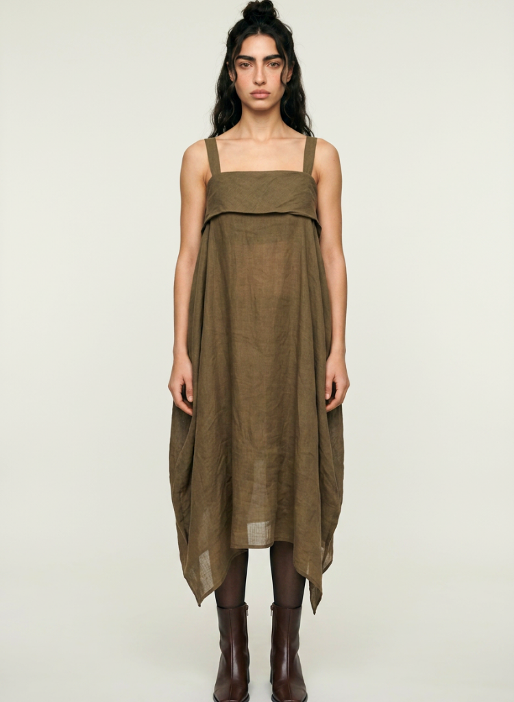 As You Like Cocoa Dress