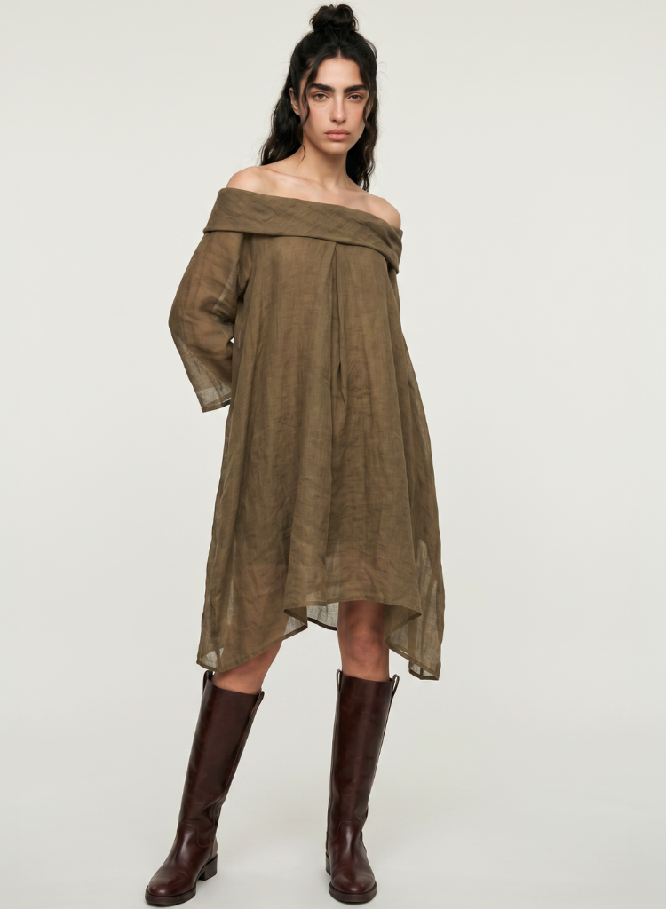As You Like Cocoa Dress