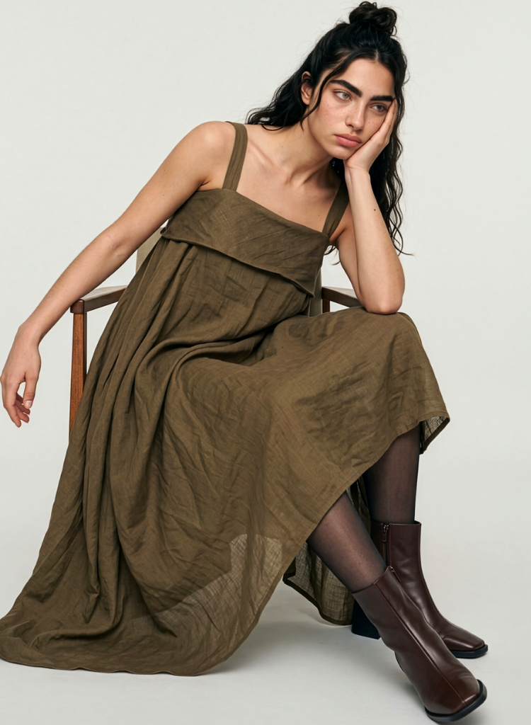 As You Like Cocoa Dress