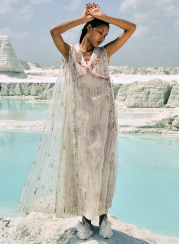 Ashin Organza Overlay