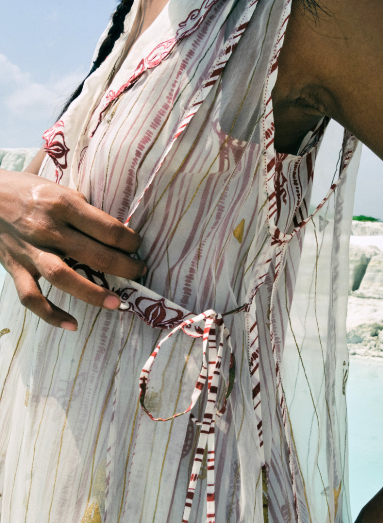 Ashin Organza Overlay