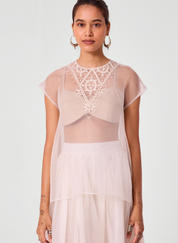 Asmee Embroidered Top