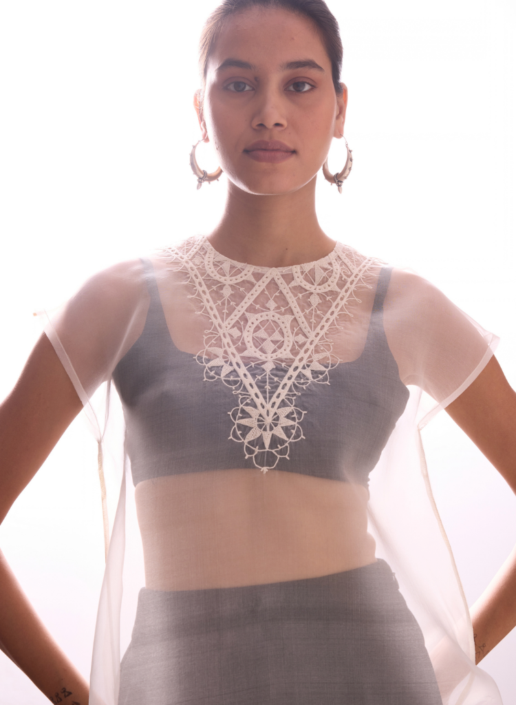 Asmee Embroidered Top