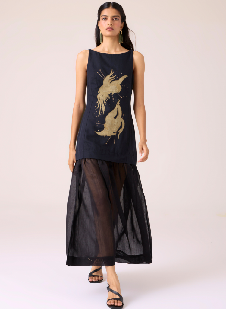 Astra Embroidered Dress