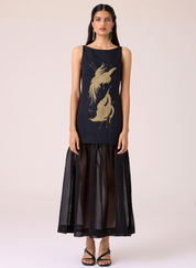 Astra Embroidered Dress