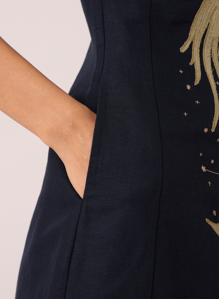 Astra Embroidered Dress