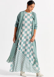 Asymmetric Dress Jacket Set