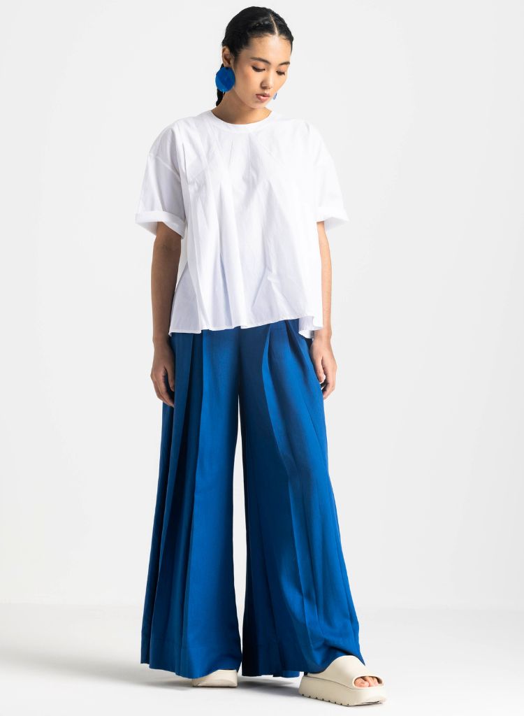 Asymmetric Pleat Set