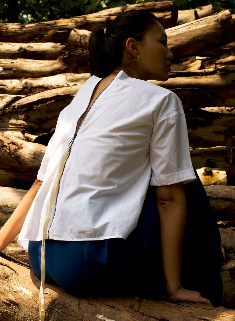 Asymmetric Pleat Set