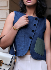 Short Top x Waist Coat