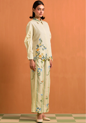 Aurelia Embroidered Shirt Set