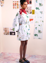 Aurielle Printed Dress