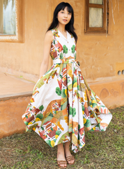 Autumn Love Handkerchief Dress