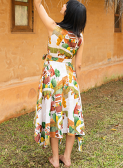 Autumn Love Handkerchief Dress