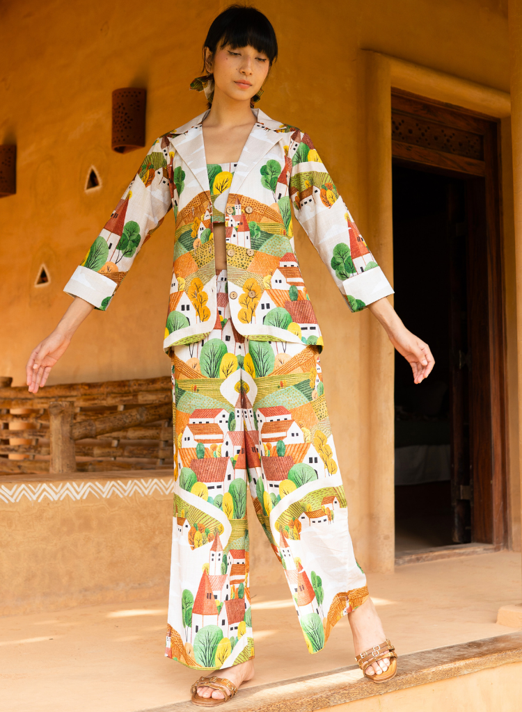 Autumn Love Jacket Set