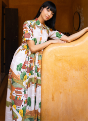 Autumn Love Shirt Dress