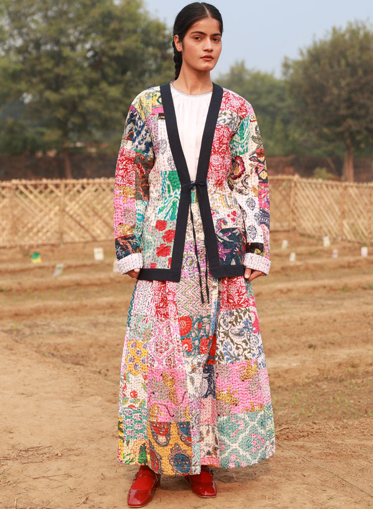 Avery Patchwork Jacket