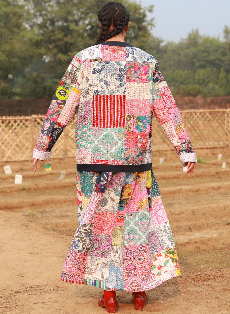 Avery Patchwork Jacket