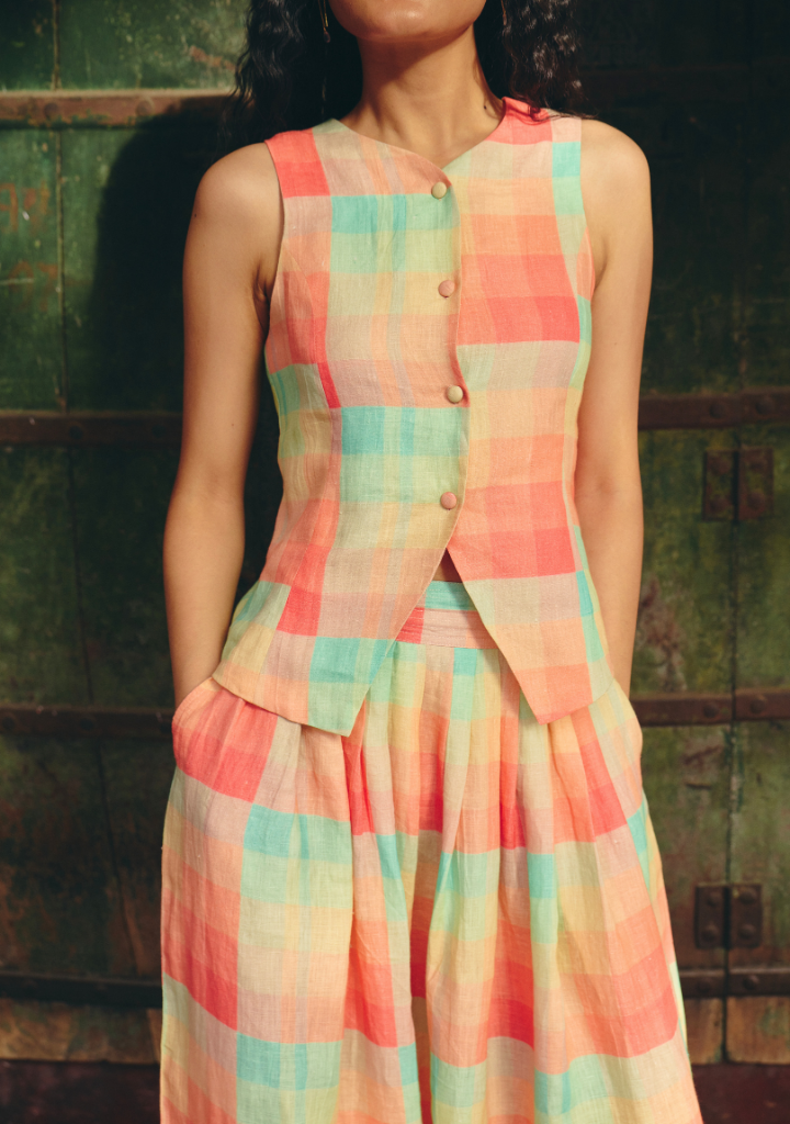 Azul Checkered Set