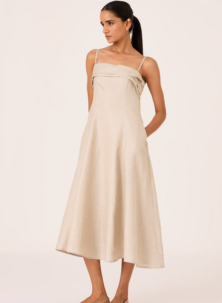 Azzah Linen Dress