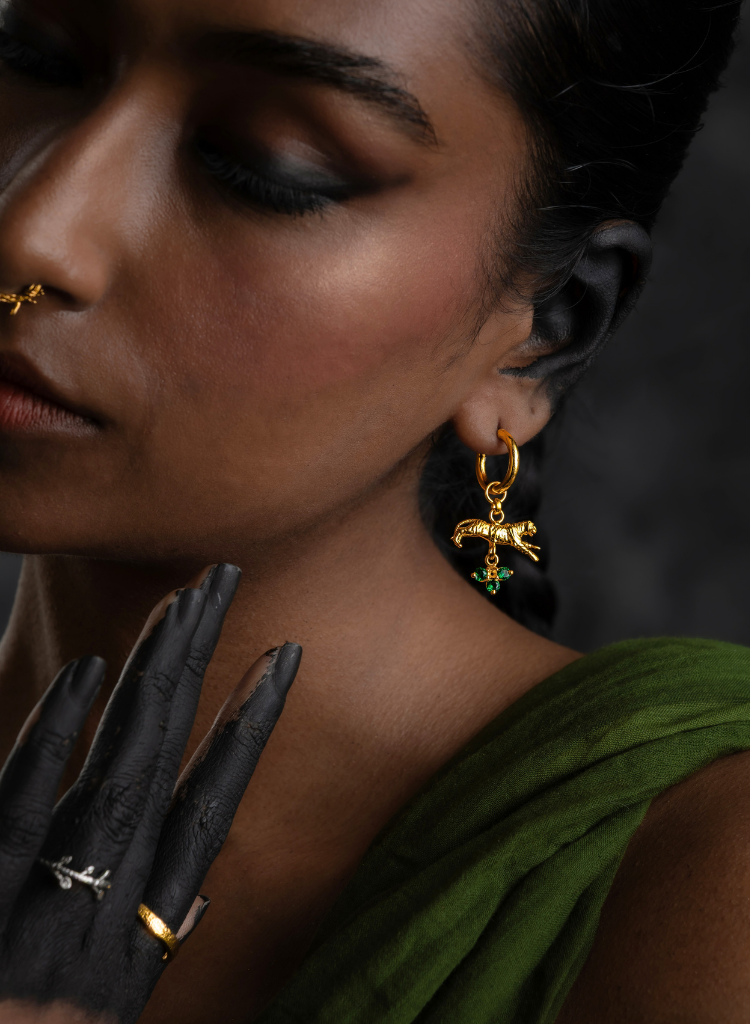 Baagh Hoop Earrings