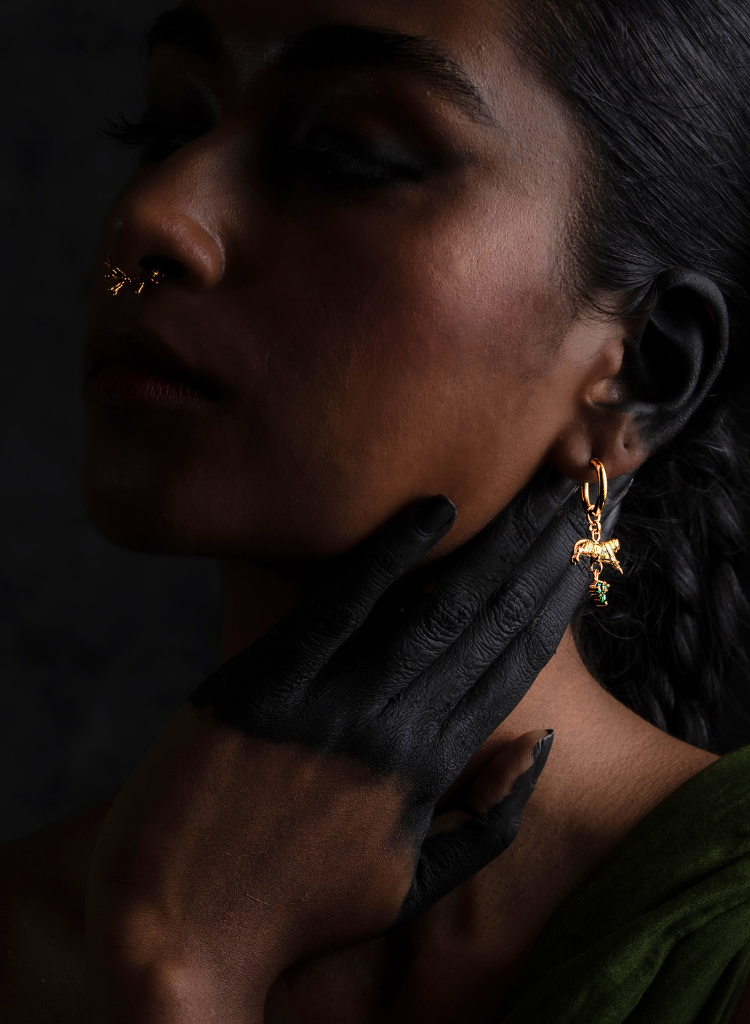 Baagh Hoop Earrings
