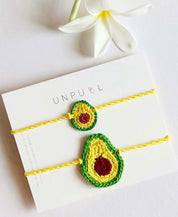 Baby Avocado Rakhi Set