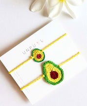 Baby Avocado Rakhi Set