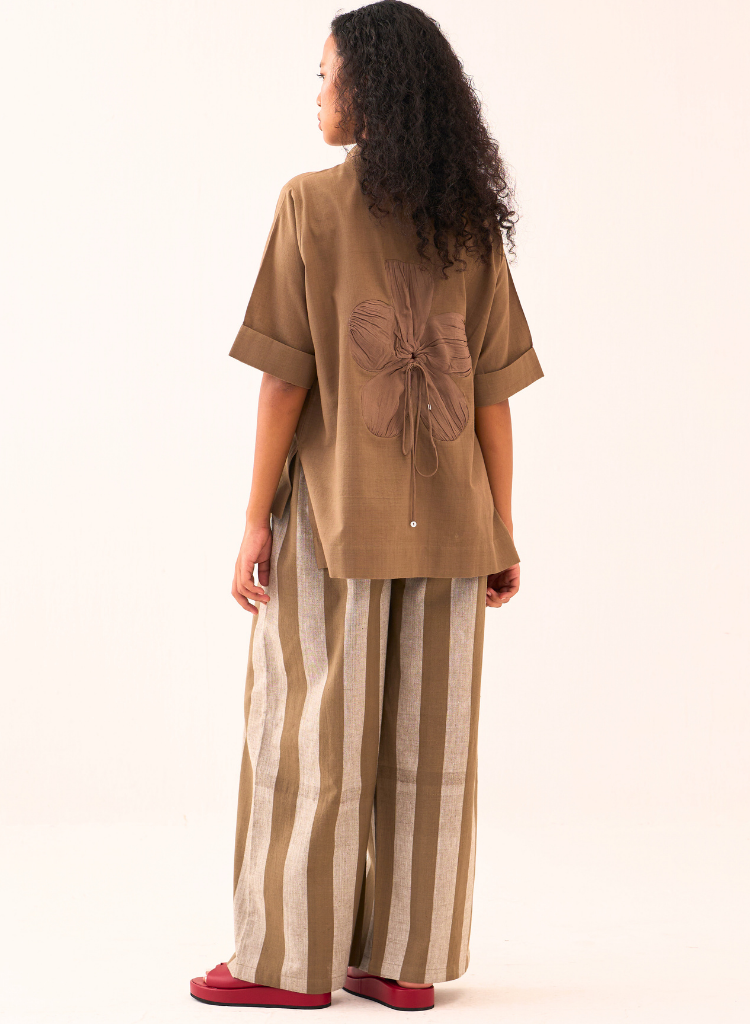 Back Drawstring Shirt