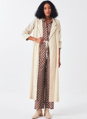 Floral Drawstring Jacket Set