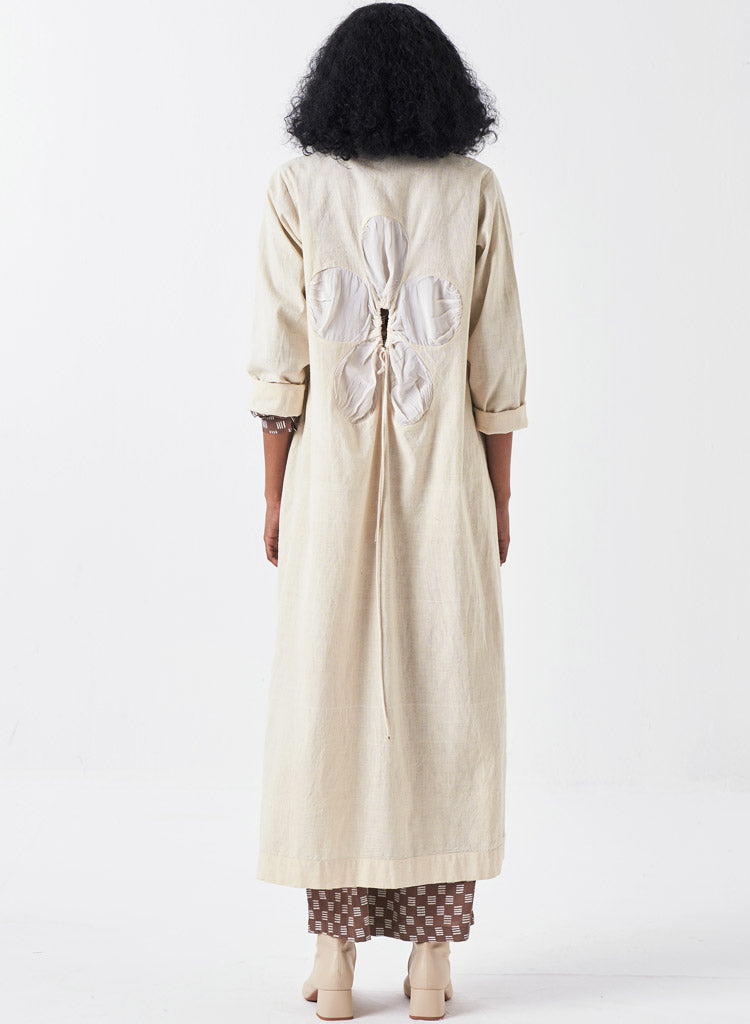 Floral Drawstring Jacket Set