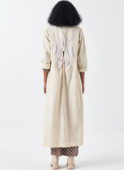 Floral Drawstring Jacket Set