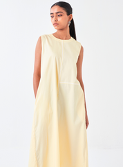 Back Pleat Dress
