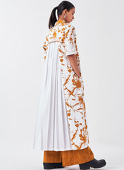 Back Pleat Dress Set