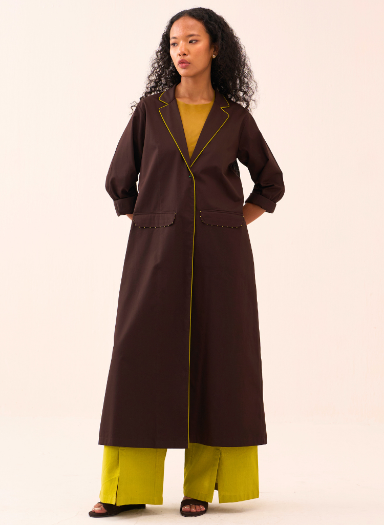 Back Pleat Jacket Set