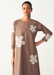 Back Pleat Tunic Set