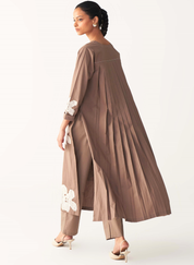 Back Pleat Tunic Set