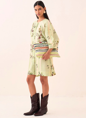 Bagiya Bubble Sleeve Dress