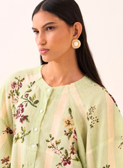 Bagiya Bubble Sleeve Dress