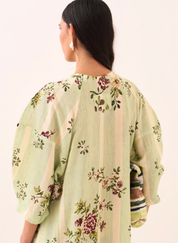 Bagiya Bubble Sleeve Dress