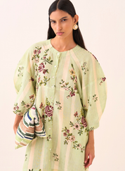 Bagiya Bubble Sleeve Dress