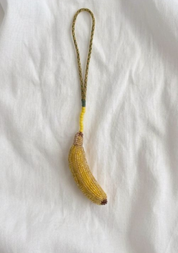 Banana Beaded Charm
