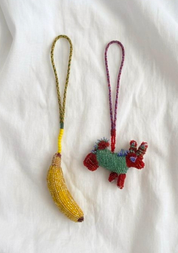 Banana Beaded Charm