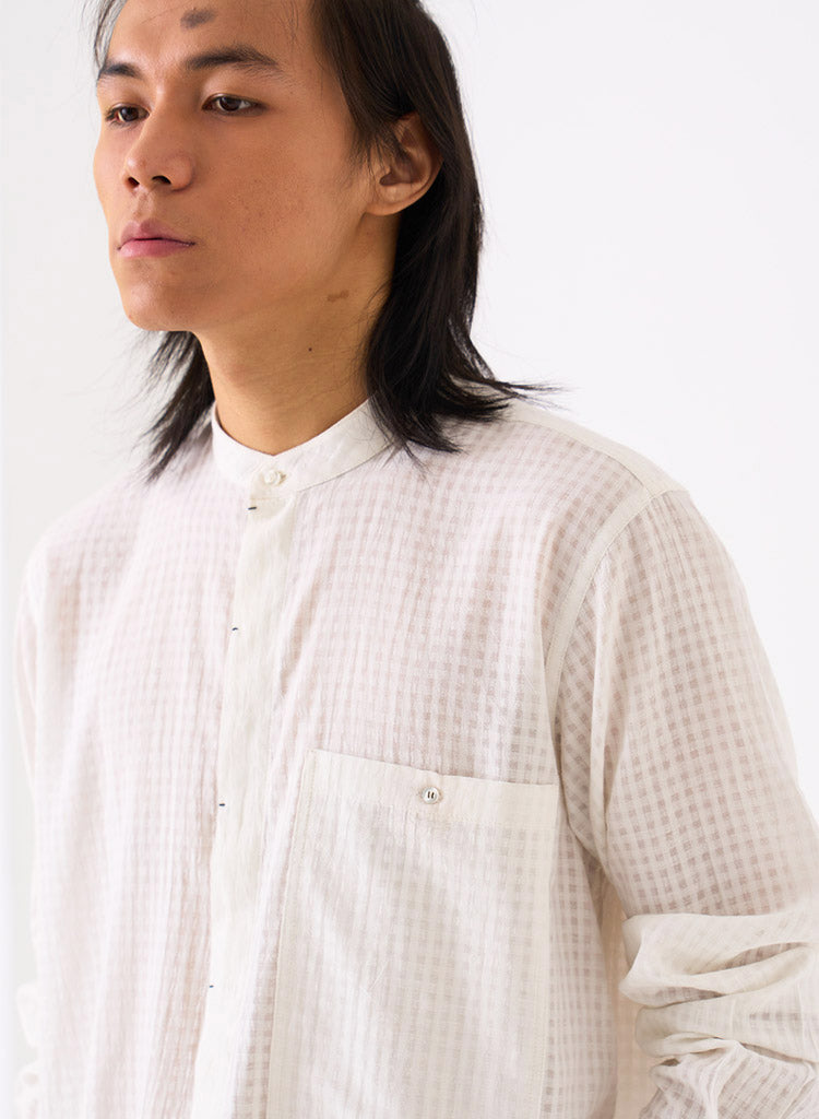 Band Collar Shirt