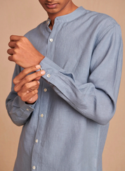 Band Collar Shirt