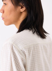 Band Collar Shirt Set